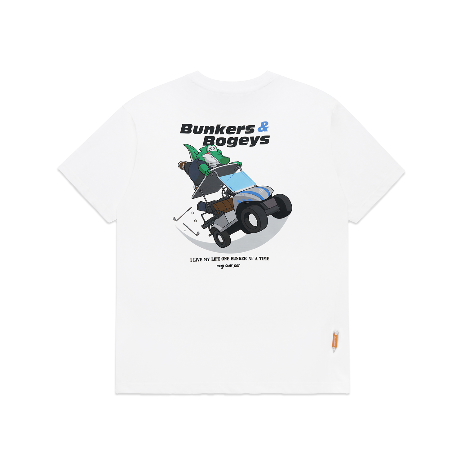 Bunkers & Bogeys T-shirt Back
