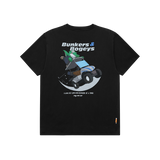 Bunkers & Bogeys T-shirt Back Black