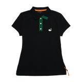 Women's Black Hunter Polo