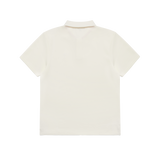 Men's Chippy Polo Cream Back