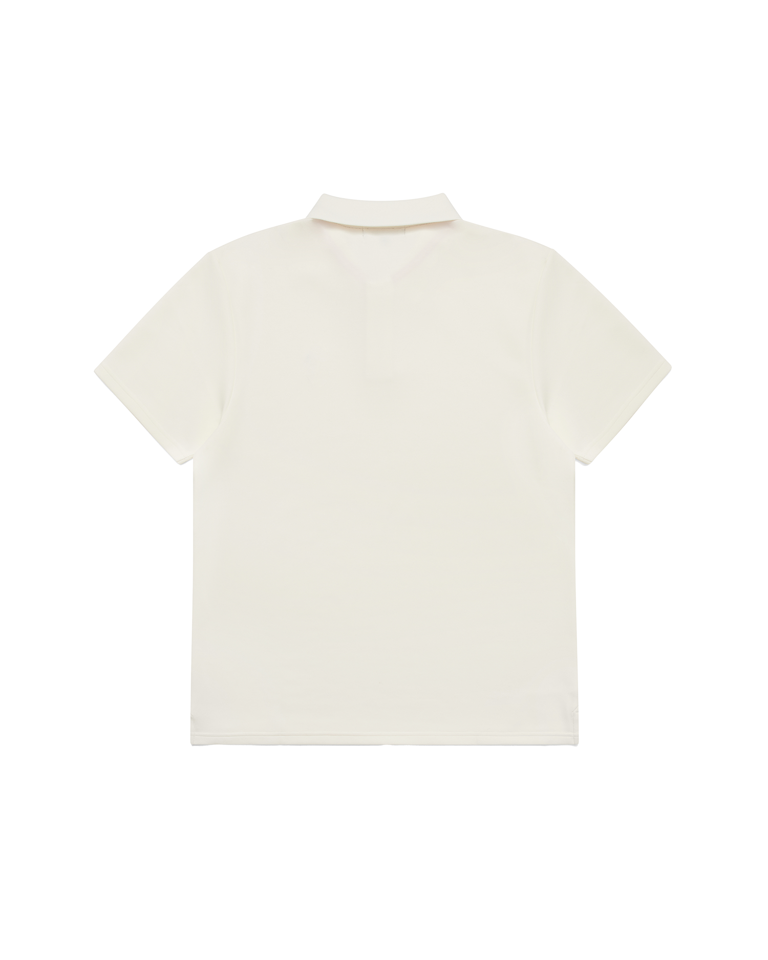 Men's Chippy Polo Cream Back