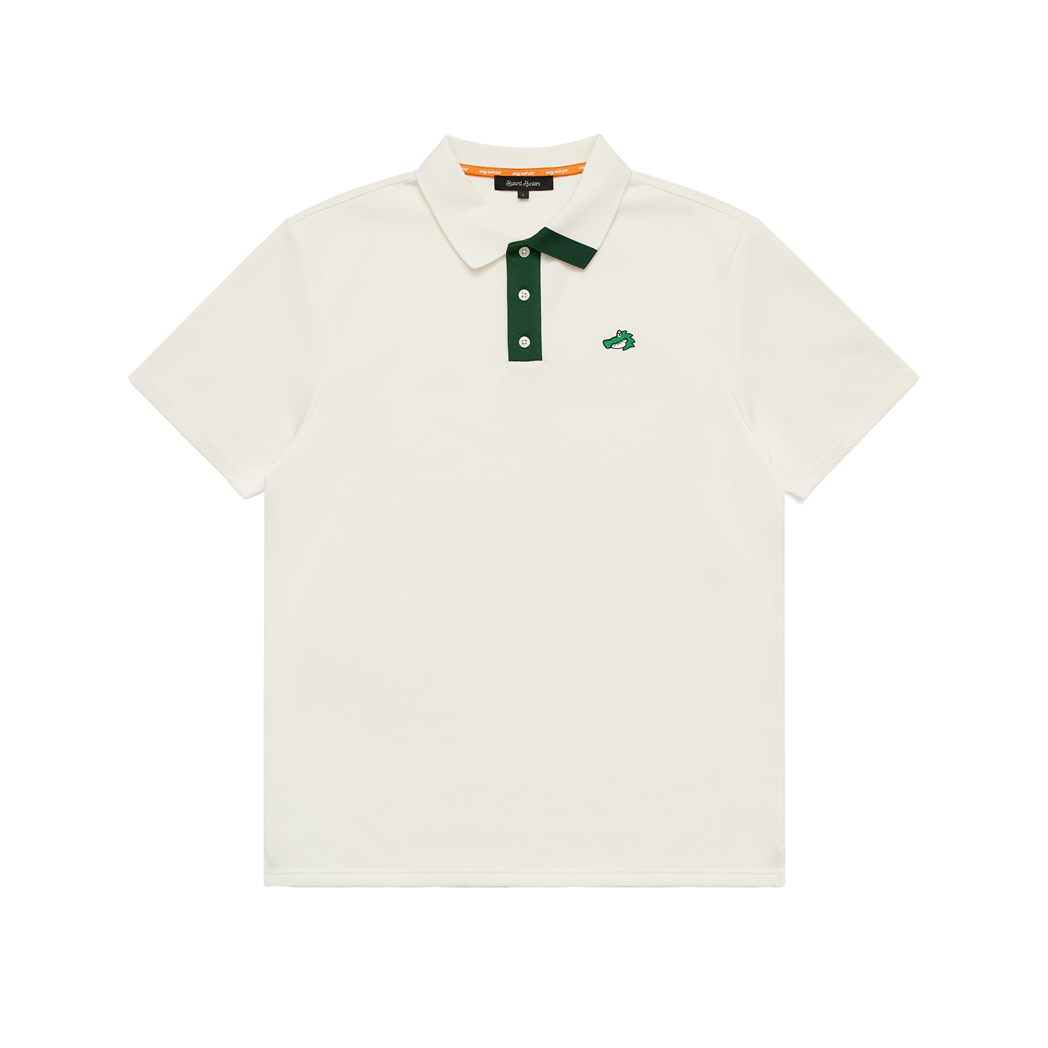 Men's Chippy Polo Cream Front
