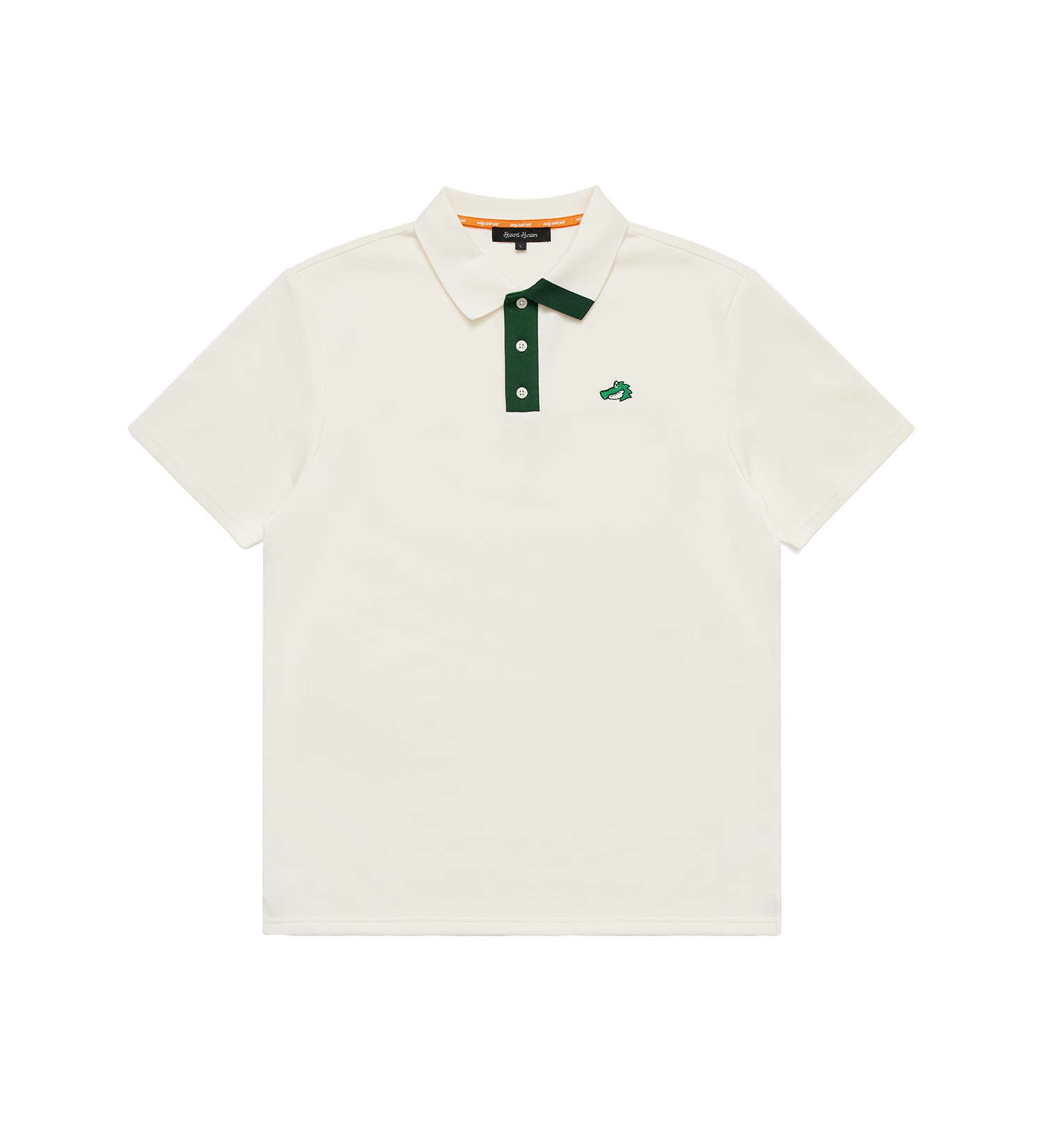 Men's Chippy Polo Cream Front