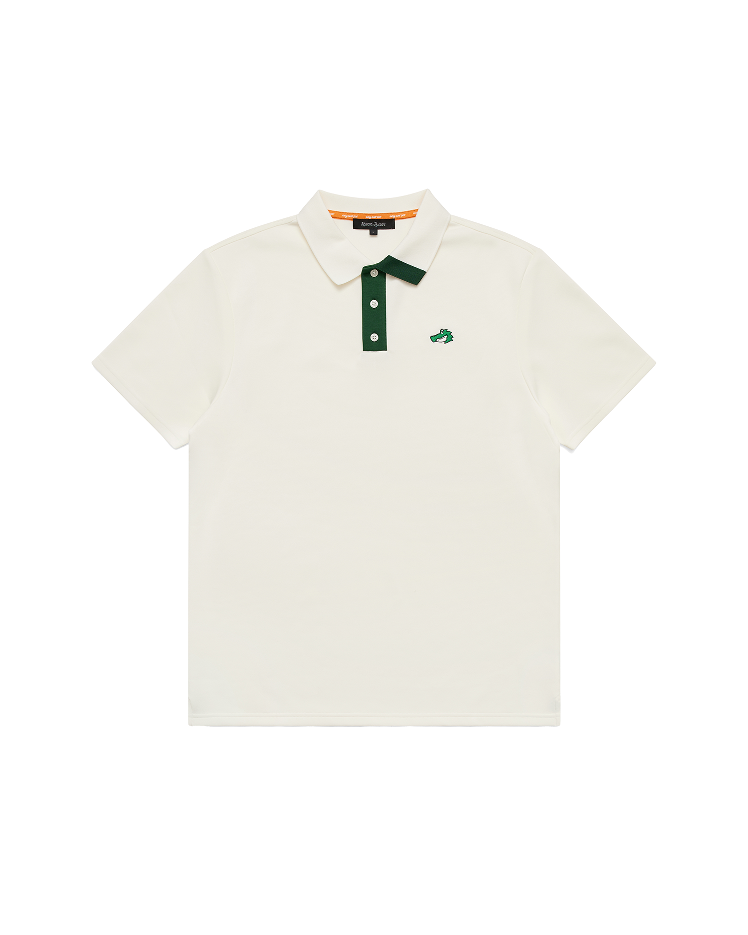 Men's Chippy Polo Cream Front