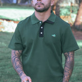 Men's Chippy Polo - Forest/Black