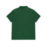 Green polo shirt