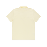 Light yellow t-shirt on a white background